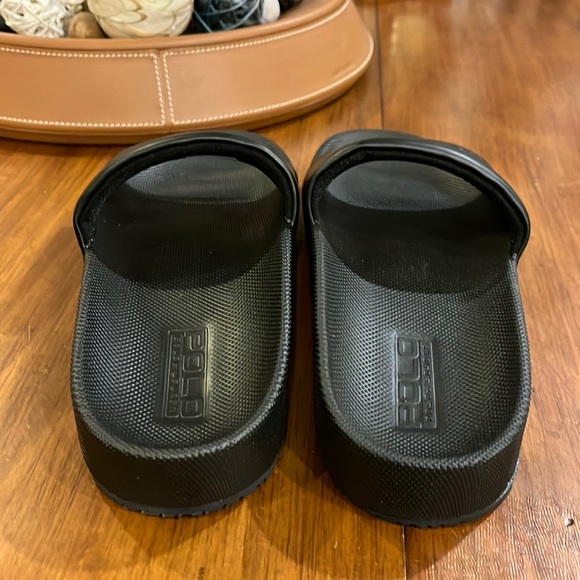 Polo Ralph Lauren Cayson black Slides Sandals Shoes new Mens Size 8 - Picture 8 of 13